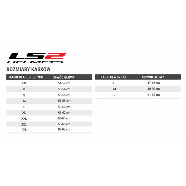 Kask motocyklowy integralny LS2 FF808 Stream rozm. L